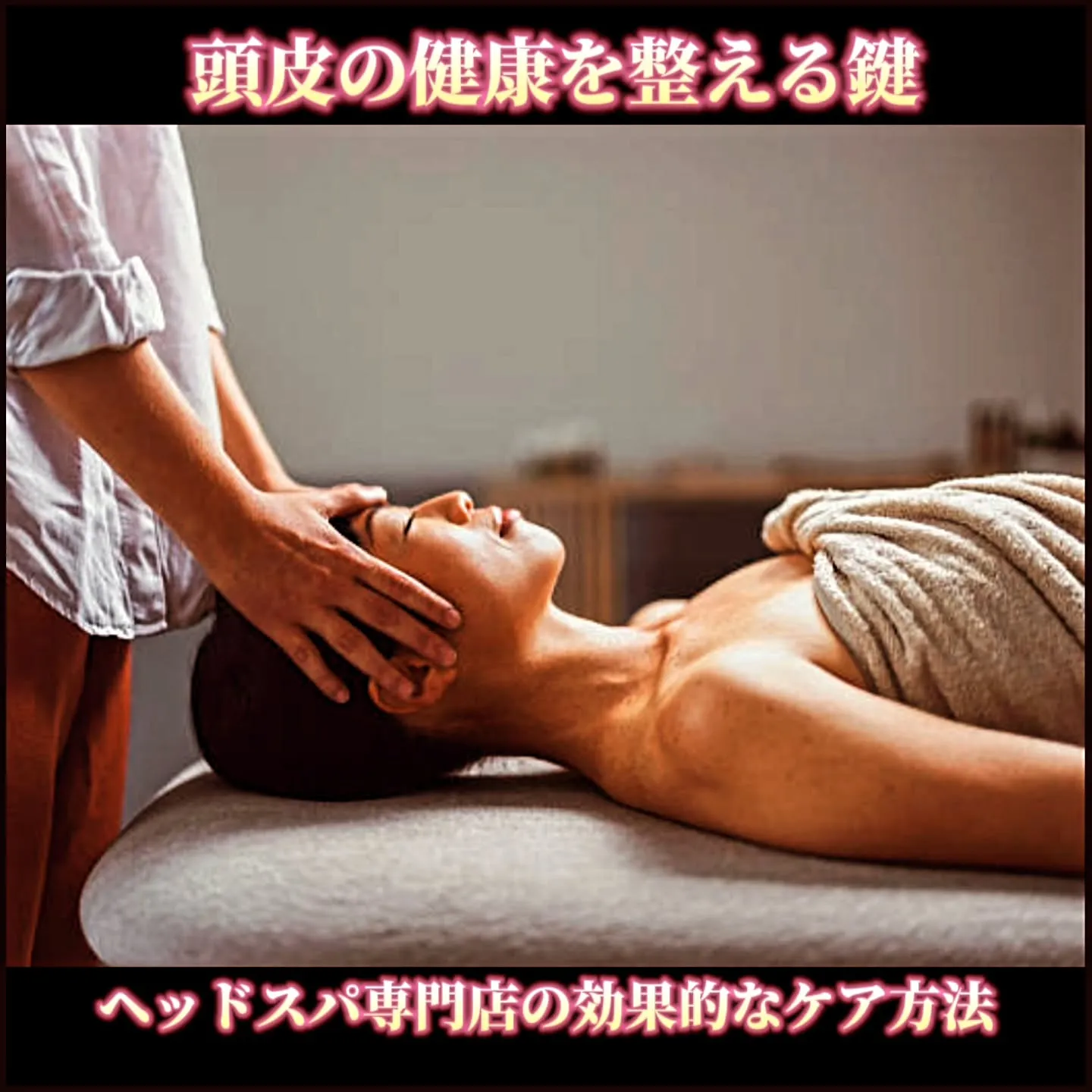 頭皮の健康を整える鍵：ヘッドスパ専門店の効果的なケア方法