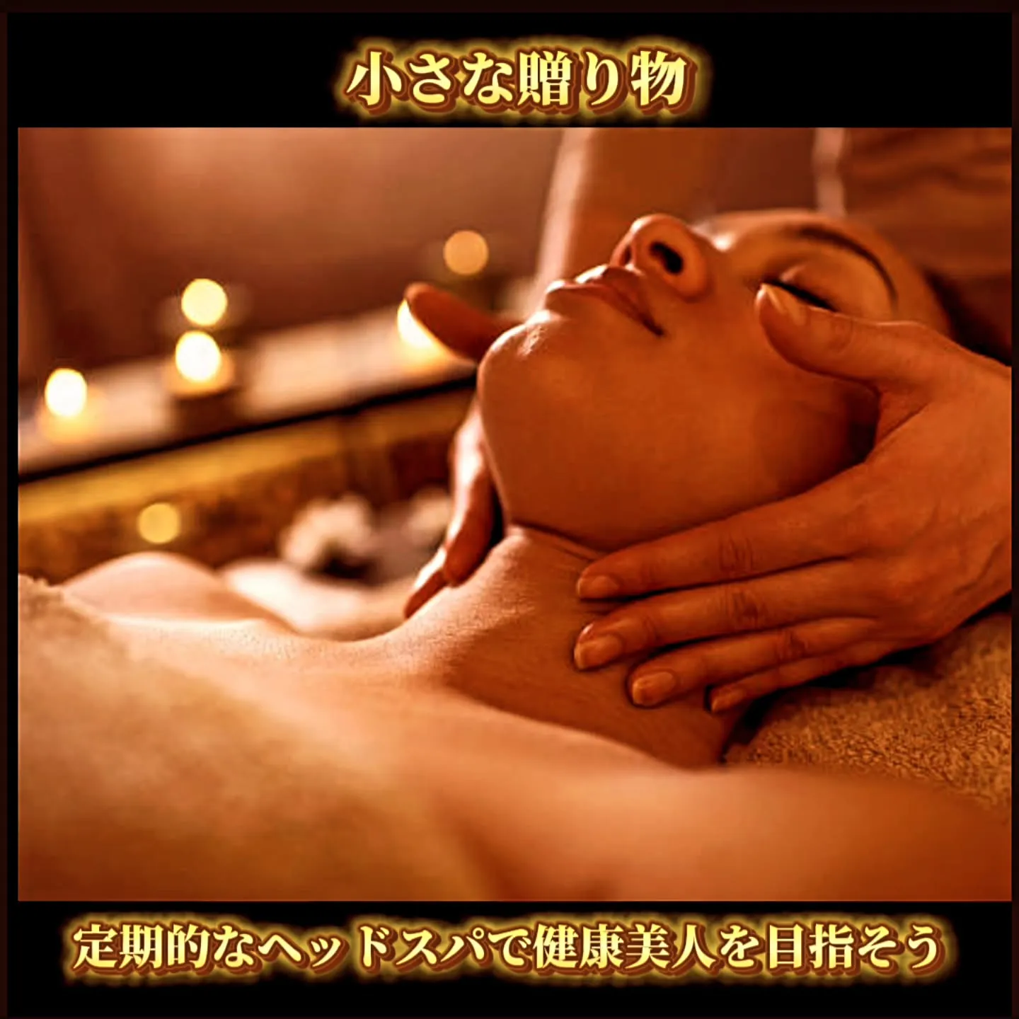 小さな贈り物：定期的なヘッドスパで健康美人を目指そう